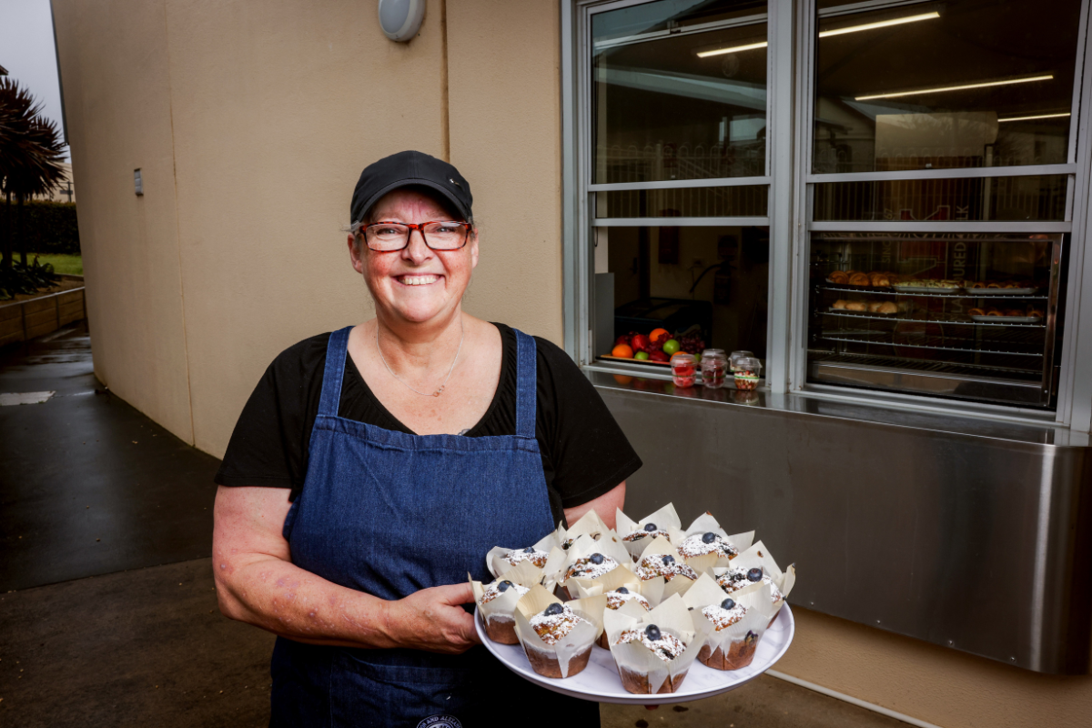 Kitchen Garden Canteen Champions Sally, Hamilton & Alexandra College